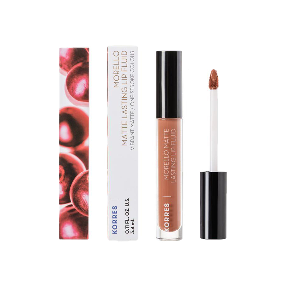 KORRES - MATTE LASTING Lip Fluid No07 Tinted Nude - 3.4ml